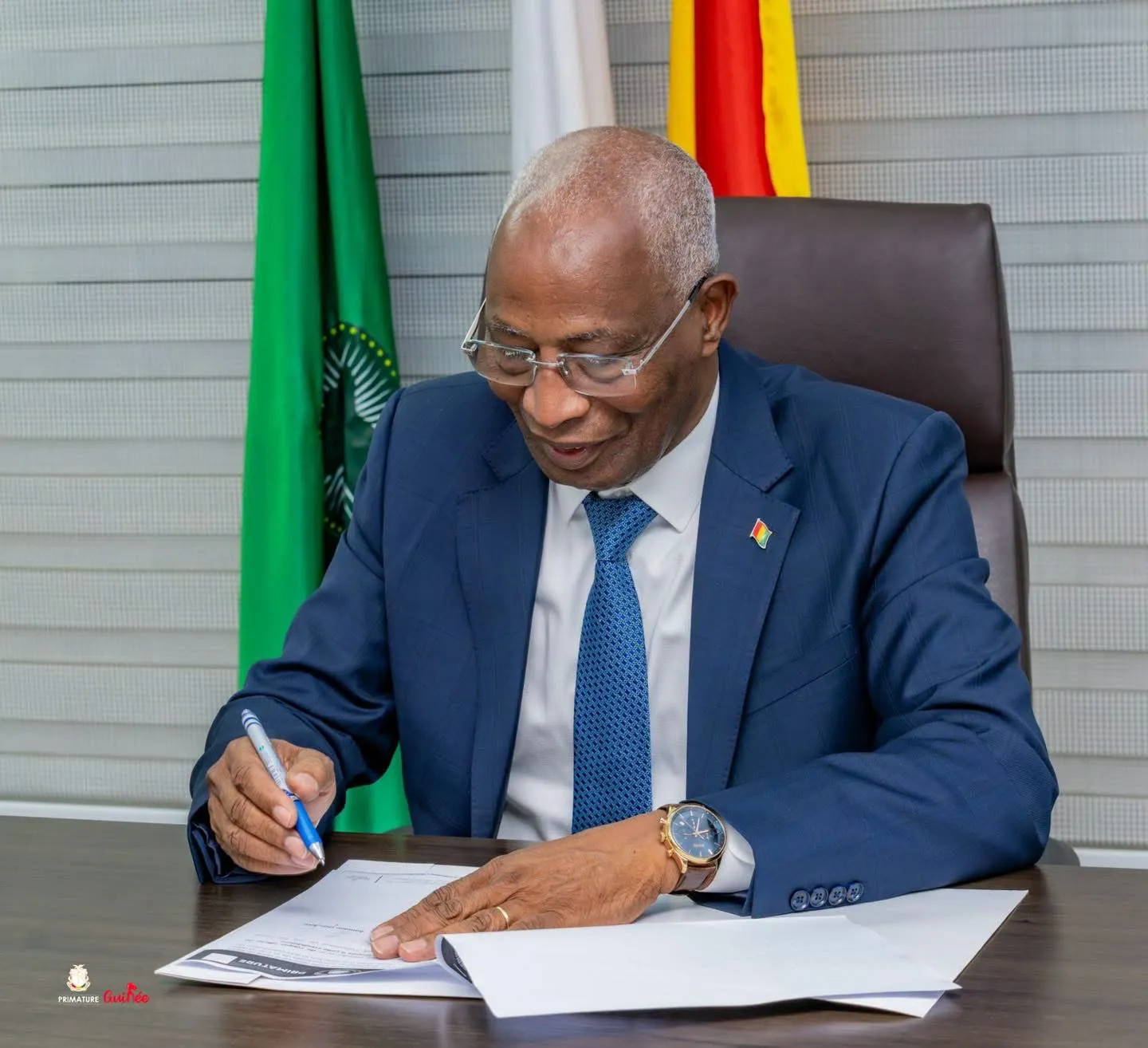 Amadou Oury Bah,  Premier ministre de la Guinée